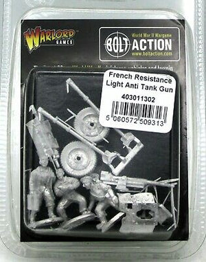 Warlord - Bolt Action  French Resistance Light Anti-Tank Gun