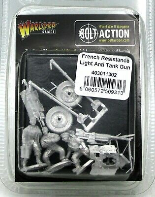 Warlord - Bolt Action  French Resistance Light Anti-Tank Gun