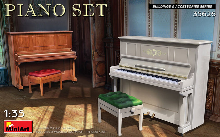 Miniart - 1/35 Piano Set