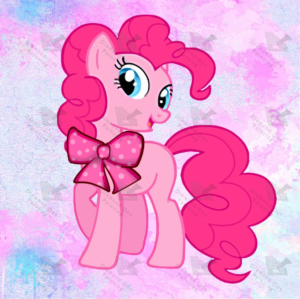 Diamond-Dot - DDP044 - Pink Pony (19x19) Partial Framed