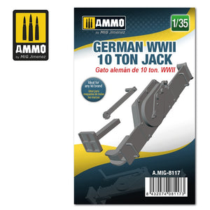 AMMO 8117 - 1/35 German WWII 10 ton Jack (Resin)