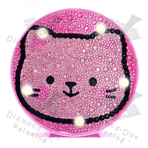 Diamond-Dot - DDP1702 - Pink Kitty (15x15) LED