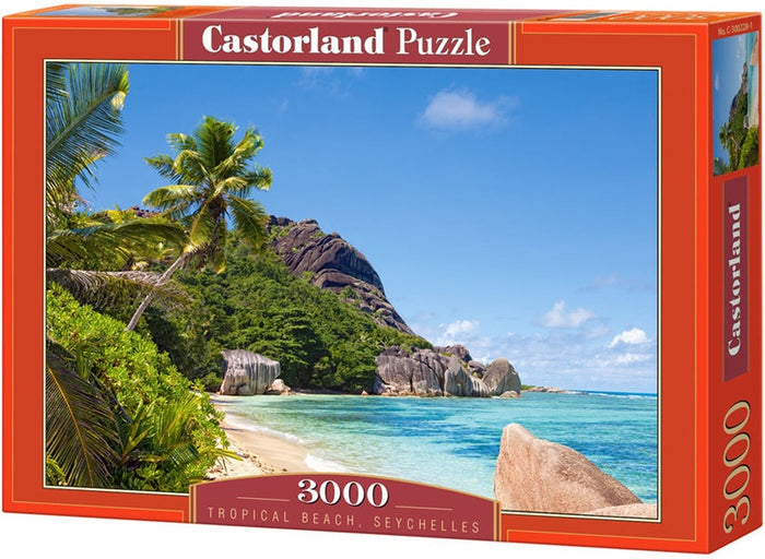 Castorland - Tropical Beach - Seychelles (3000pcs)