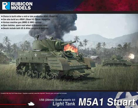 Rubicon Models - 1/56 M5A1 Stuart / M5A1 Recce