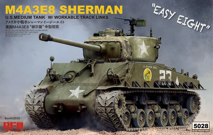 RFM - 1/35 Sherman M4A3E8 w/ Workable Track Links