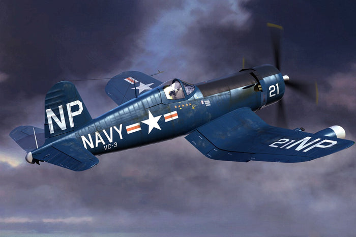 Hobby Boss - 1/48 F4U-5N Corsair Fighter (Early) (80390)