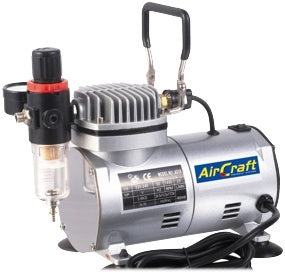 AirCraft - Mini Air Compressor -Piston type w/Regulator & Watertrap (1cyl)