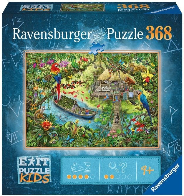 Ravensburger - Kids Escape Puzzle - Jungle Journey (368pcs)