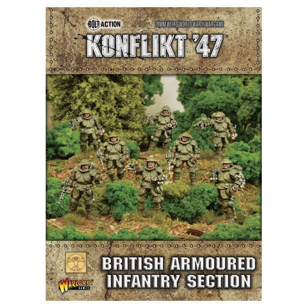 Warlord - Konflikt '47 British Automated Infantry Section