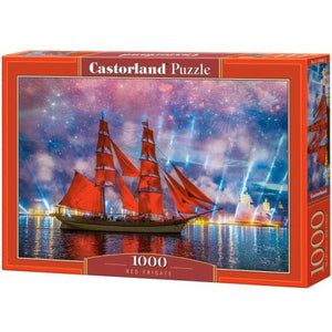 Castorland - Red Frigate (1000pcs)