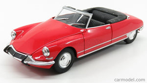 Welly - 1/24 Citroen DS 19 Cabriolet Red