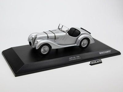Minichamps - 1/18 BMW 328- 1936 Silver Limited Edition