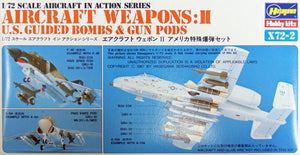 Hasegawa - 1/72 Aircraft Weapons II Guided Bombs & Gun Pods