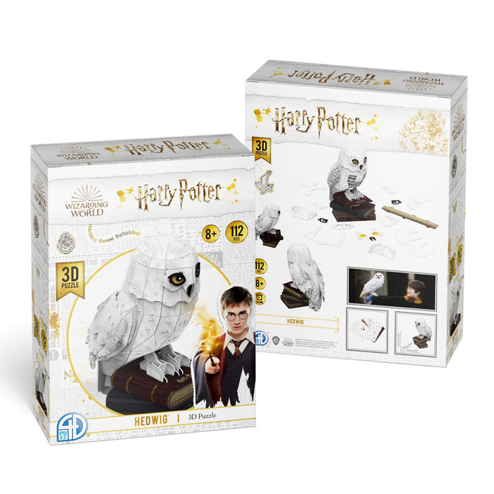 4D - Harry Potter Hedwig - Medium Size (112pcs) (3D)