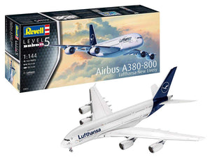 Revell - 1/144 Airbus A380-800 Lufthansa (New Livery)