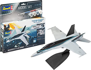 Revell -1/72 F/A-18 Hornet "Top Gun" (Easy Click) (Model Set Incl. Paint)