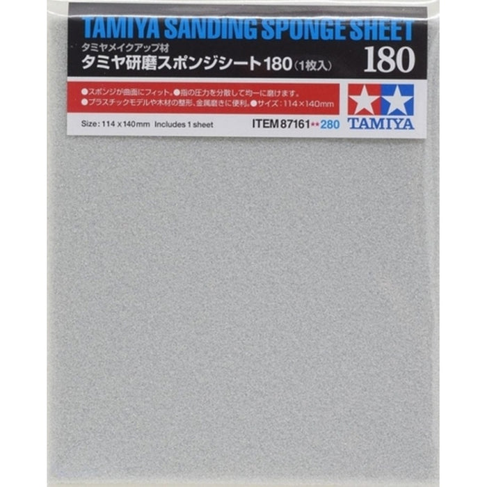 Tamiya - Sanding Sponge Sheet 180