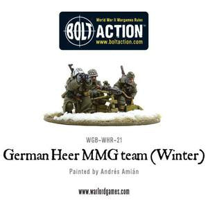 Warlord - Bolt Action  German Heer MMG team (Winter)