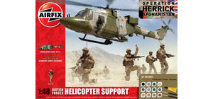 Airfix - 1/48 British Forces Helicopter Support (Set Incl.Paint)