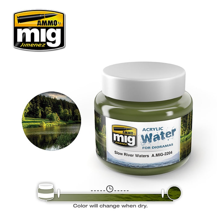 AMMO - 2204 Slow River Waters (Acrylic Water 250ml)