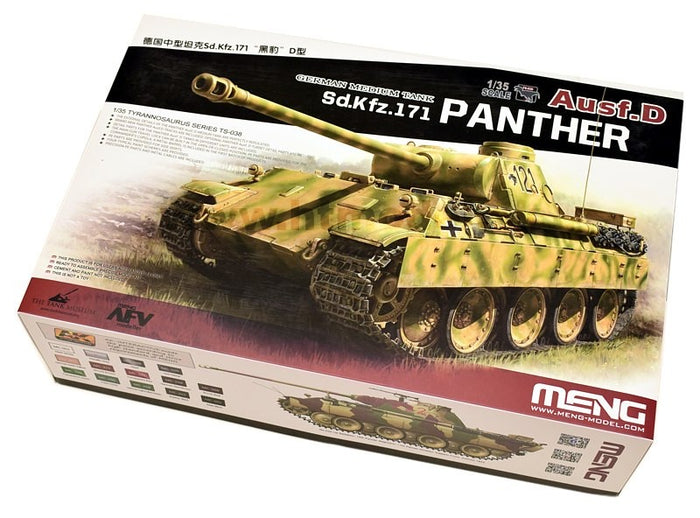 MENG - 1/35 German Sd.Kfz.171 Panther D (incl.Photo-etch)