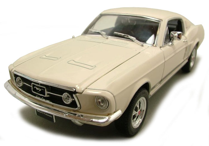 Welly - 1/24 Ford Mustang GT 1967 (Cream)