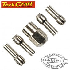 Tork Craft - Mini Quick Change Collet Kit