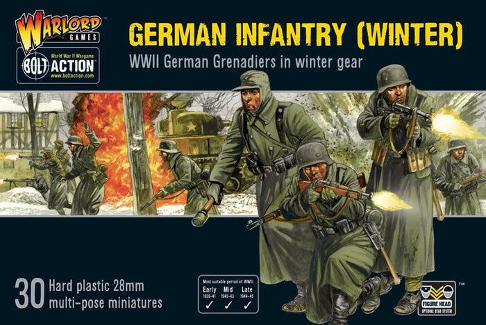Warlord - Bolt Action  German Infantry (Winter)