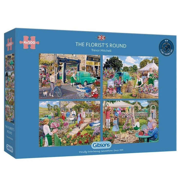 Gibsons - The Florist's Round (4 X 500pcs)