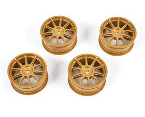 Tamiya - Med Narrow 10 Spoke Wheels (4) 0