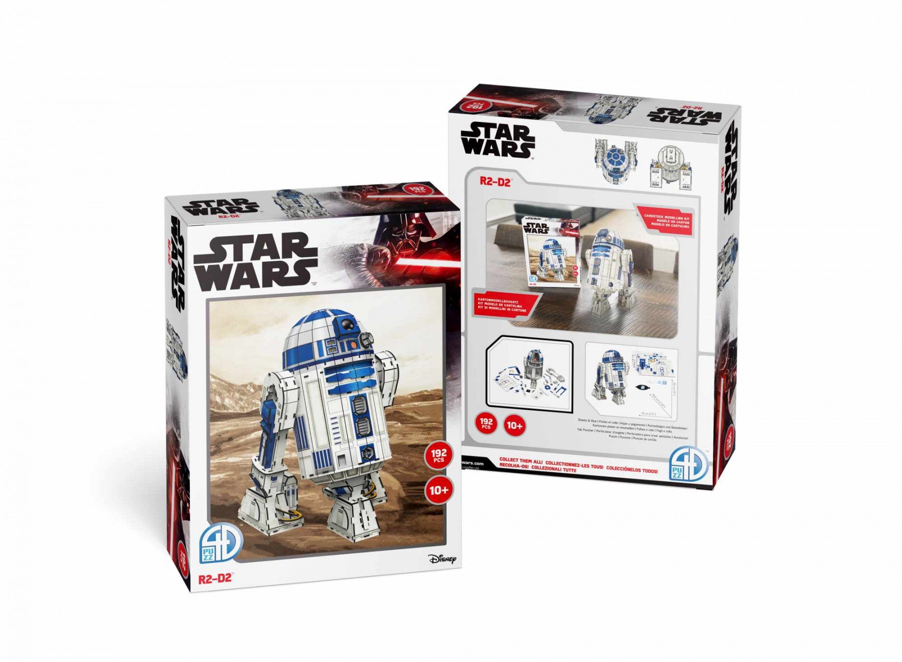 4D Star Wars: R2-D2 Medium 192pcs/28cm – Jix Hobbies