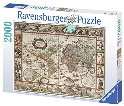 Ravensburger - Map of the World from 1650 (2000pcs)