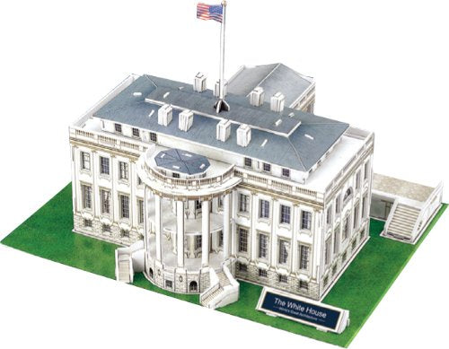 Cubic Fun - The White House (USA) (56pcs) (3D)