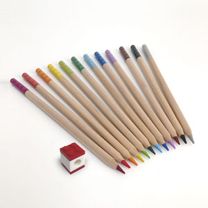 LEGO - Coloured Pencils with Toppers (12pcs)