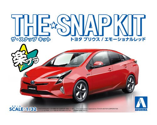 Aoshima - 1/32 Toyota Prius Emotional Red (The Snap Kit)