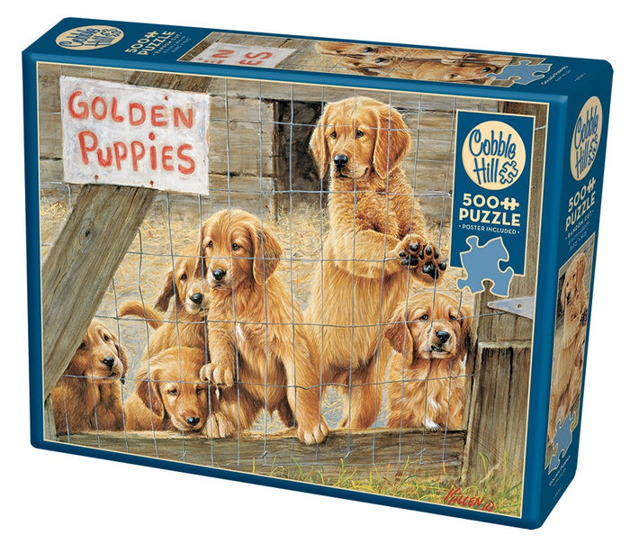 Cobble Hill - Golden Puppies (500pcs)