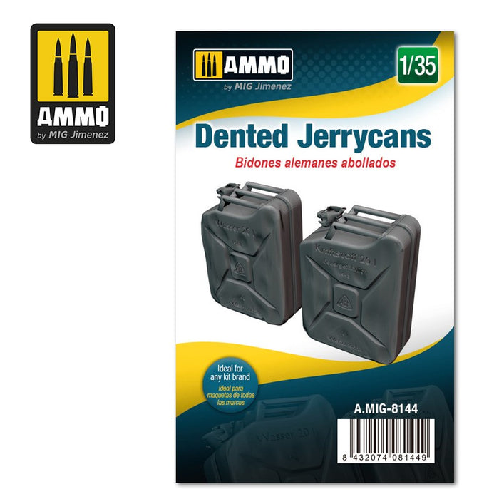 AMMO 8144 - 1/35 Dented Jerrycans