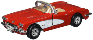 Motor Max - 1/24 Corvette 1959 (Red)