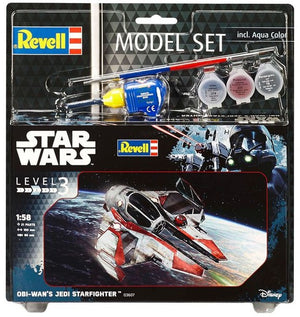 Revell - 1/58 Obi-Wan's Jedi Starfighter (Set Incl. Paint)