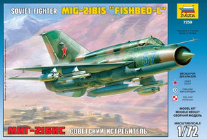 Zvezda - 1/72 MIG-21 bis "Fishbed-L"