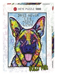Heye - Jolly Pets - Dogs Never Lie (1000pcs)