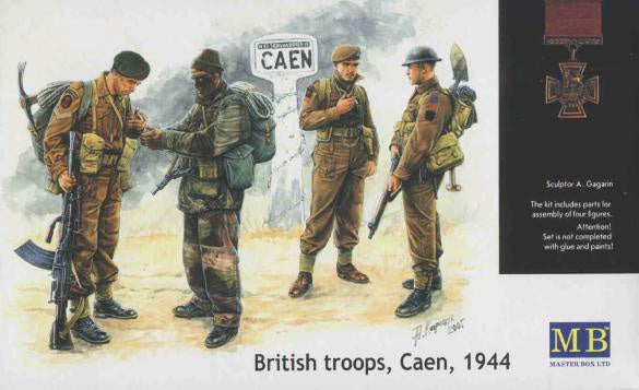Master Box - 1/35 British Troops - Caen 1944