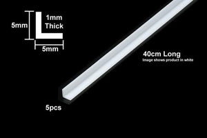 Tamiya - Clear Plastic Beams 5mm L-Shaped (5pcs)