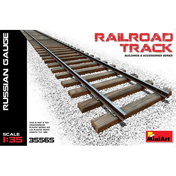 Miniart - 1/35 Railroad Track (Russian)