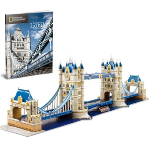 Cubic Fun - National Geographic - Tower Bridge (120pcs) (3D)