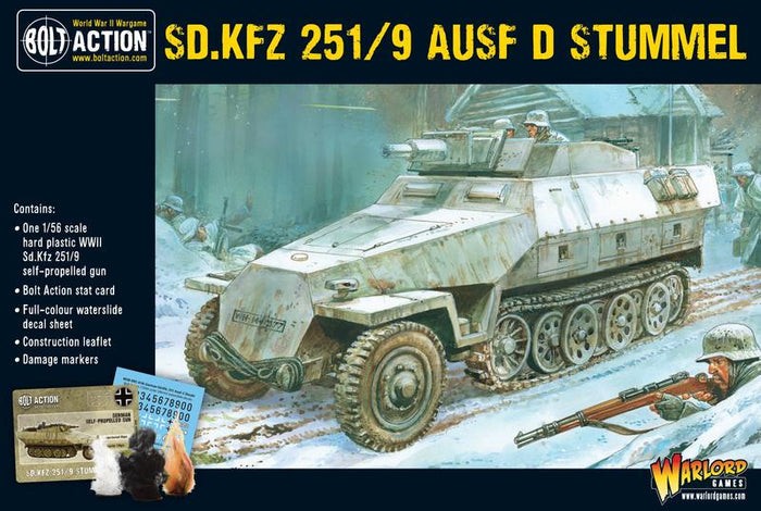 Warlord - Bolt Action  Sd.Kfz 251/9 Ausf D (Stummel) Half track