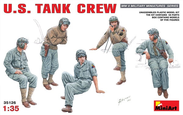 Miniart - 1/35 US Tank Crew