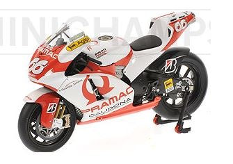 Minichamps - 1/12 Ducati Desmo16 GP7 (A. Hofmann) Pramac D'Antin MotoGP 2007