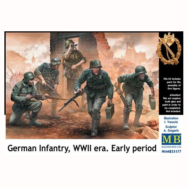 Master Box - 1/35 German Infantry WWII Era