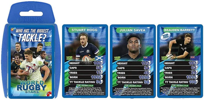 Top Trumps - World Rugby Stars - Who Has The Biggest Tackle